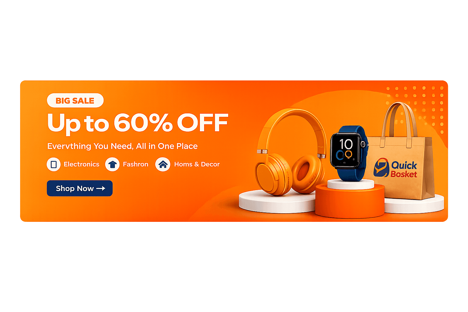 Quick Basket Big Sale — Up to 60% OFF
